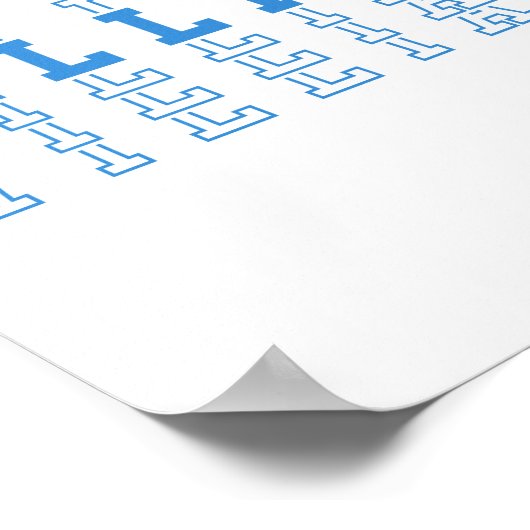 William Custom Boy Name Poster (Hoek)