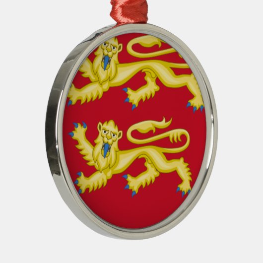 WILLIAM DE CONQUEROR METALEN ORNAMENT (Rechts)