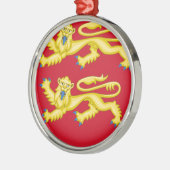 WILLIAM DE CONQUEROR METALEN ORNAMENT (Links)