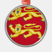WILLIAM DE CONQUEROR METALEN ORNAMENT (Voorkant)
