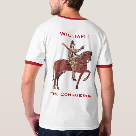 William de Conqueror Shirt (Achterkant)