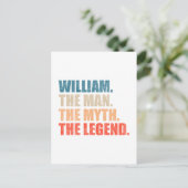 William De Man De Mythe De Legende Briefkaart (Staand voorkant)
