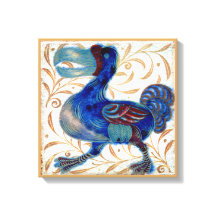 William de Morgan de dodo op doek