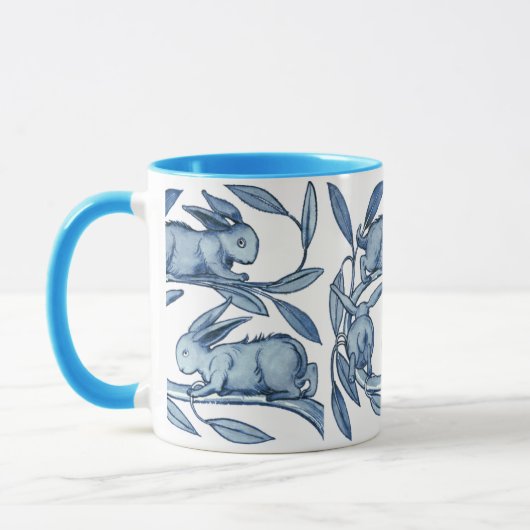William De Morgan Rabbits Mok (Links)