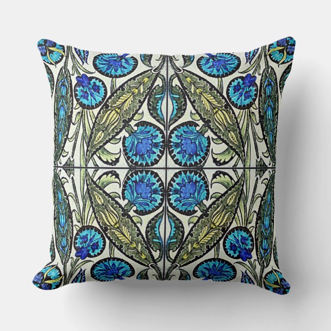 William De Morgan Victoriaans Cushions Kussen (Voorkant)
