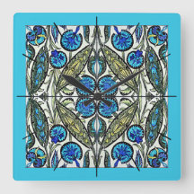 William De Morgan Victoriaans klokken