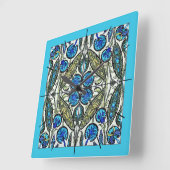 William De Morgan Victoriaans klokken (Hoek)