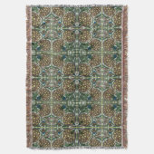 William De Morgan Victoriaans Textiles Deken (Voorkant Verticaal)