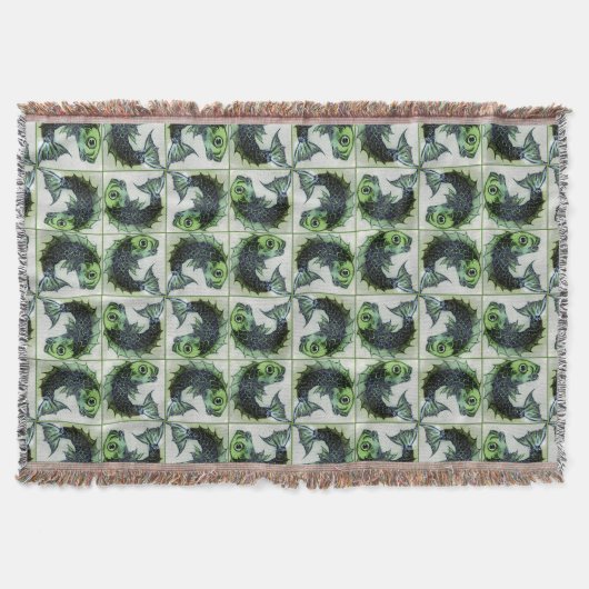 William De Morgan Victoriaans Textiles Deken (Voorkant)