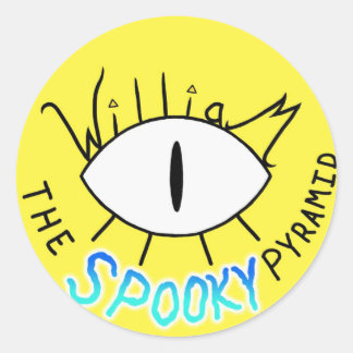"William de SPOOKY Piramide" sticker