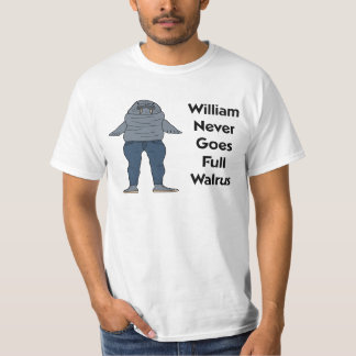 William de walrus t-shirt