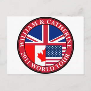 William en Catherine Briefkaart