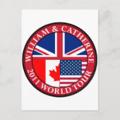 William en Catherine Briefkaart (Voorkant)