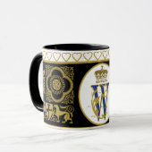 William en Catherine herdenkingsbeker Mok (Voorkant links)