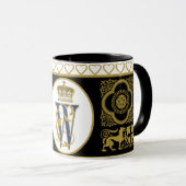 William en Catherine herdenkingsbeker Mok (Voorkant rechts)