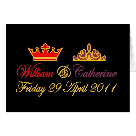 William en Catherine Royal Wedding (Voorkant Horizontaal)