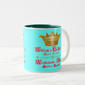 William en Catherine Royal Wedding Cup Tweekleurige Koffiemok (Voorkant rechts)