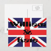 William en Kate Briefkaart (Voorkant / Achterkant)