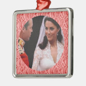 William en Kate Royal bruiloft Metalen Ornament (Links)