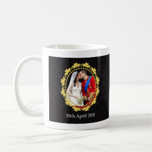 William en Kate Royal Wedding Kiss Koffiemok