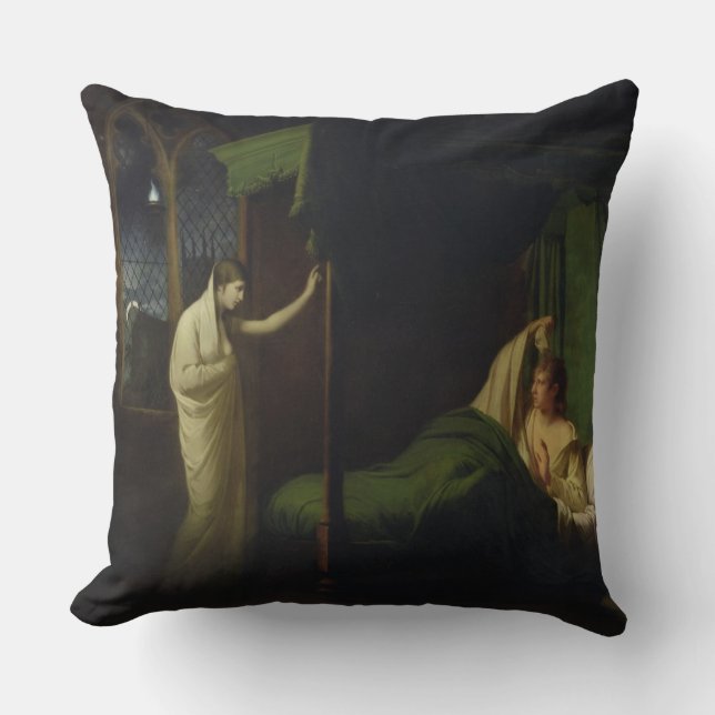 William en Margaret van de 'Reliques of Ancient' Kussen (Voorkant)