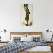 William Ewart Gladstone Canvas Afdruk (Insitu (Slaapkamer))