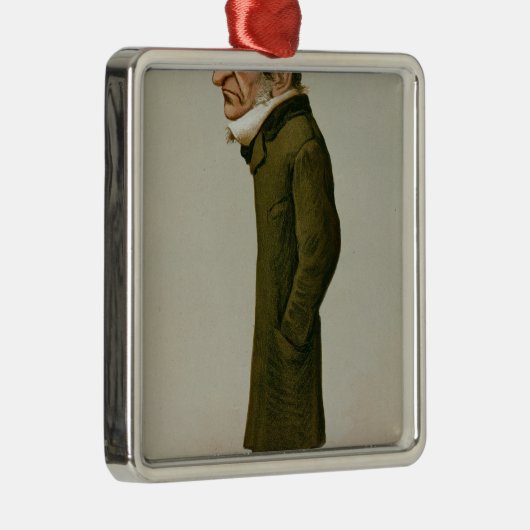 William Ewart Gladstone Metalen Ornament (Rechts)