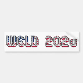 William F. Weld Presidentiële kandidaat 2020 Bumpersticker