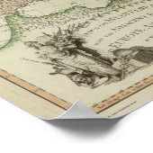 William Faden Mediterranean Map Poster (Hoek)