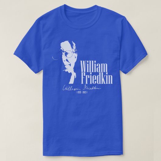 William Friedkin T-shirt (Design voorkant)