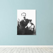 William Friese-Greene Canvas Afdruk (Insitu (Houten vloer))