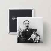 William Friese-Greene Vierkante Button 5,1 Cm (Voorkant /achterkant)