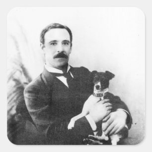 William Friese-Greene Vierkante Sticker