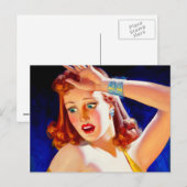 William Fulton Soare: Menace Pulp Hoesje Briefkaart (Voorkant / Achterkant)