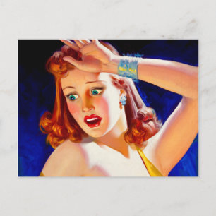 William Fulton Soare: Menace Pulp Hoesje Briefkaart