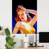 William Fulton Soare: Menace Pulp Hoesje Poster (Thuiskantoor)