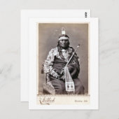 William Gilbert Gaul Native American Indian Briefkaart (Voorkant / Achterkant)