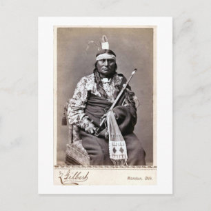 William Gilbert Gaul Native American Indian Briefkaart
