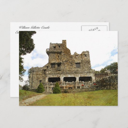 William Gillette Castle Briefkaart (Voorkant / Achterkant)