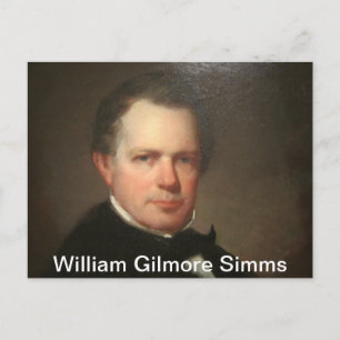 William Gilmore Simms Briefkaart