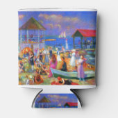William Glackens Beach Scene Blikjeskoeler (Voorkant)