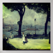 William Glackens - East River Park (ca. 1902) Poster (Voorkant)