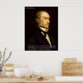 William Gladstone "Liberalen & Conservatief" Poste Poster (Keuken)