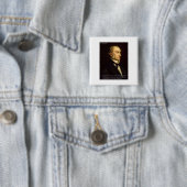 William Gladstone "Liberals & Conservative" Gifts Vierkante Button 5,1 Cm (In situ)