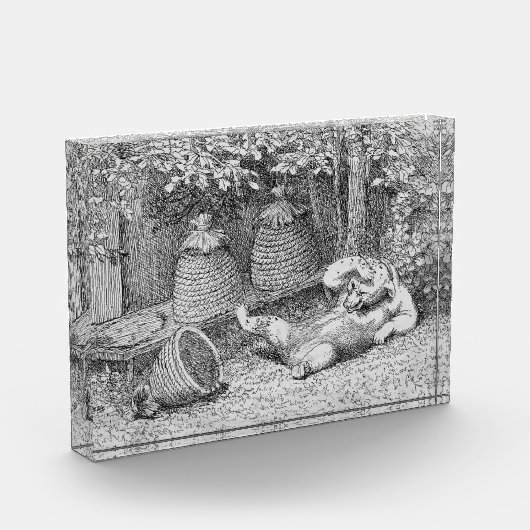 William H. Beard - Beer Stung by Bees Fotoblokken (Links)