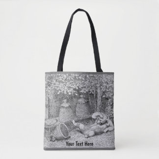 William H. Beard - Beer Stung by Bees Tote Bag