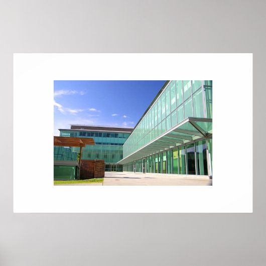 William H. Gates Hall Poster (Voorkant)