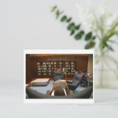 William H. Hannon Library Briefkaart (Staand voorkant)