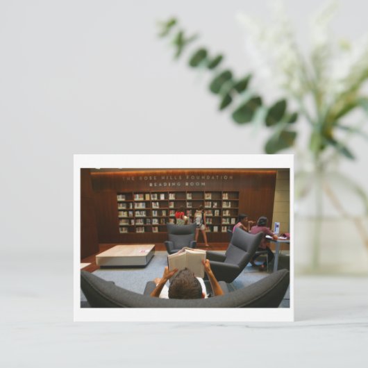 William H. Hannon Library Briefkaart (Staand voorkant)