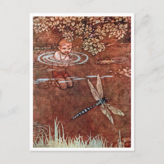 William H. Robinson van The Water Babies Briefkaart (Voorkant)